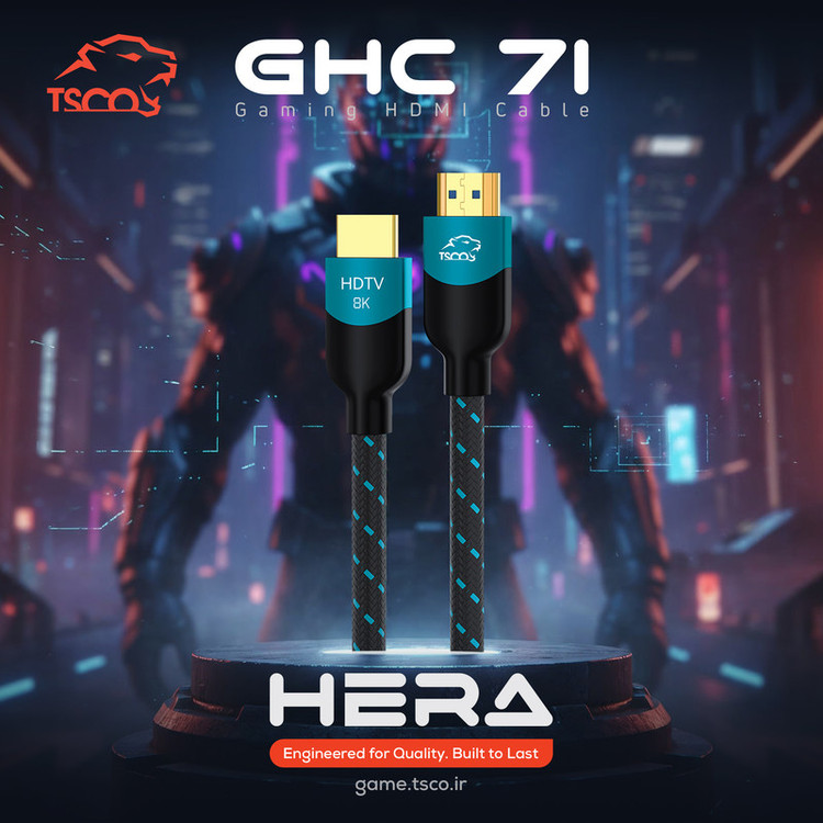 کابل HDMI تسکو مدل GHC 71 HERA 8K