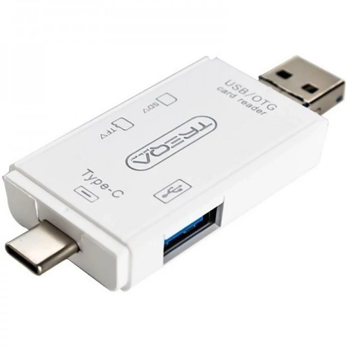 رم ریدر TREQA مدل USB-6 پشتیبانی از USB3.0 و OTG