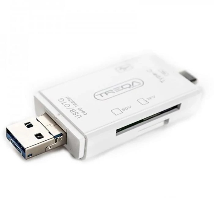 رم ریدر TREQA مدل USB-6 پشتیبانی از USB3.0 و OTG