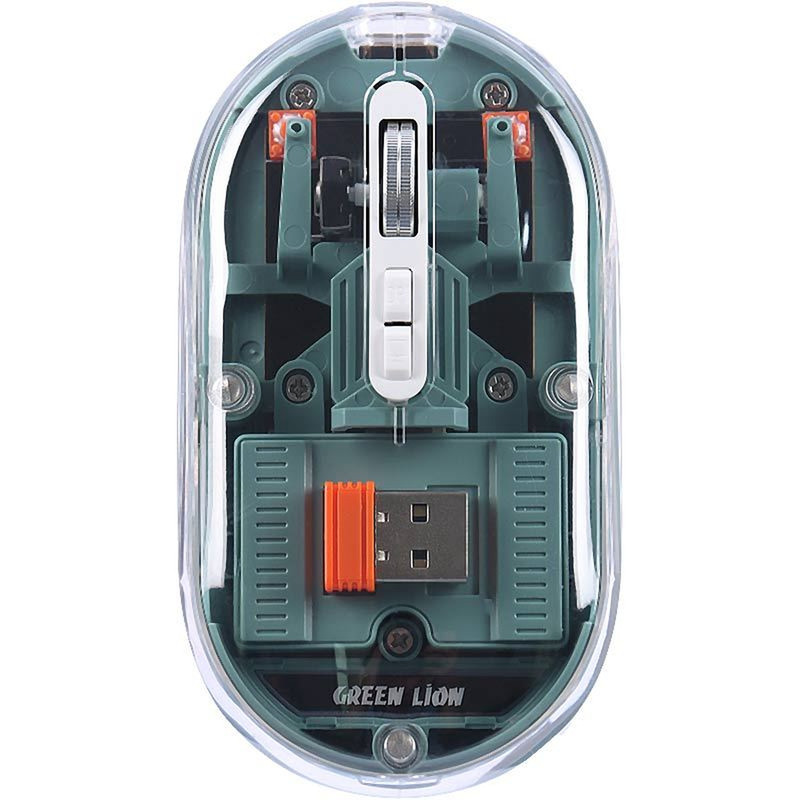 ماوس بی سیم گرین لاین مدل  Transparent Mouse Lite GL-RM6