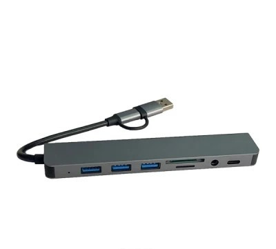 هاب 8 پورت USB-C مدل BC1.2