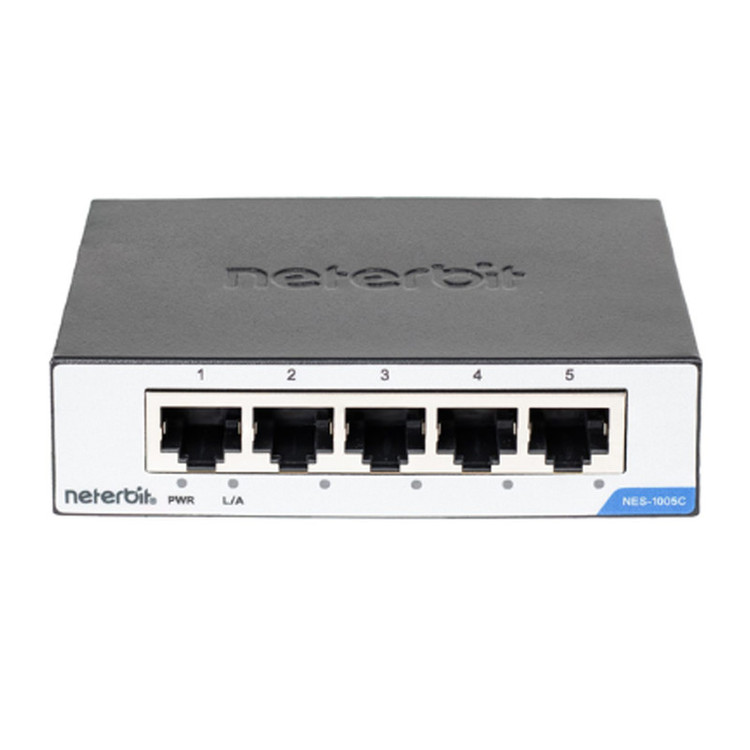 سوئیچ شبکه 5 پورت نتربیت مدل NES-1005C