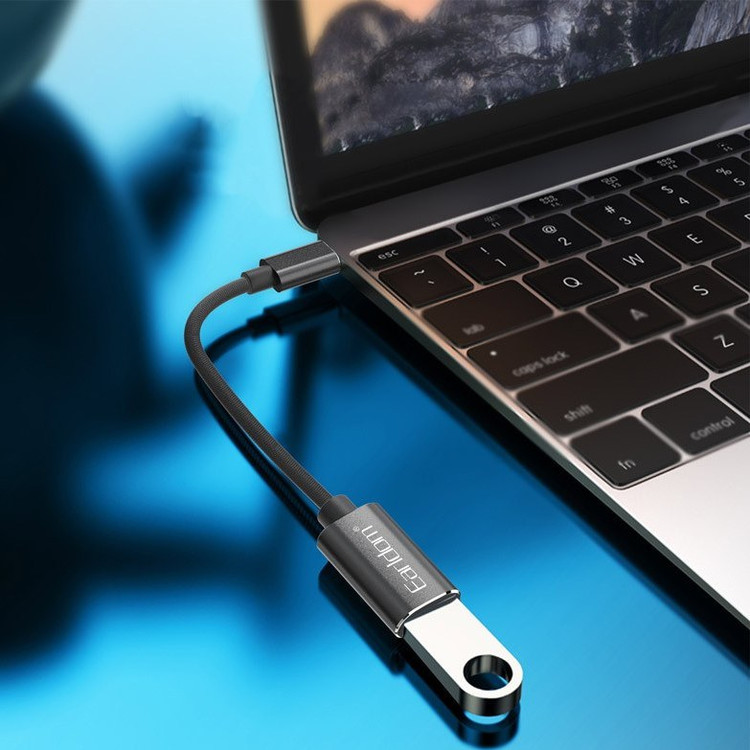 تبدیل USB OTG به تایپ سی ارلدام ET-OT85