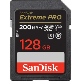 کارت حافظه سن دیسک اکستریم پرو 128 گیگ کلاس ۱۰ 200mb/s