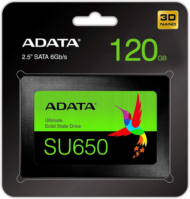 SSD اینترنال ADATA مدل SU650 ظرفیت 120 گیگابایت