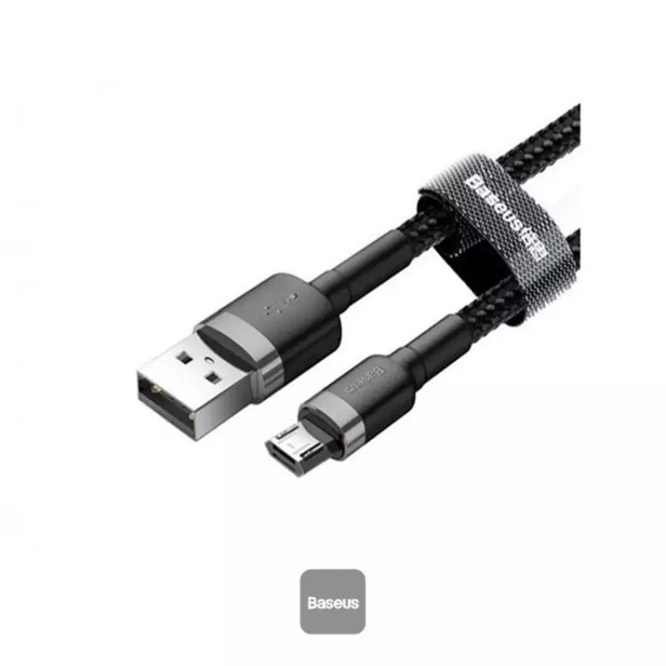 کابل تبدیل USB به microUSB باسئوس مدل CAMKLF-BG1 طول 3 متر