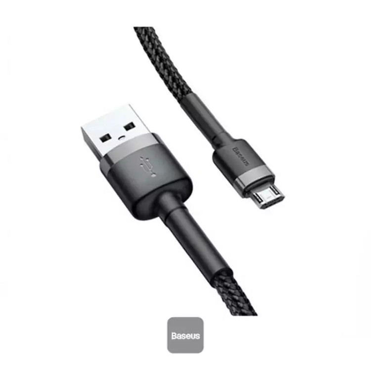 کابل تبدیل USB به microUSB باسئوس مدل CAMKLF-BG1 طول 3 متر