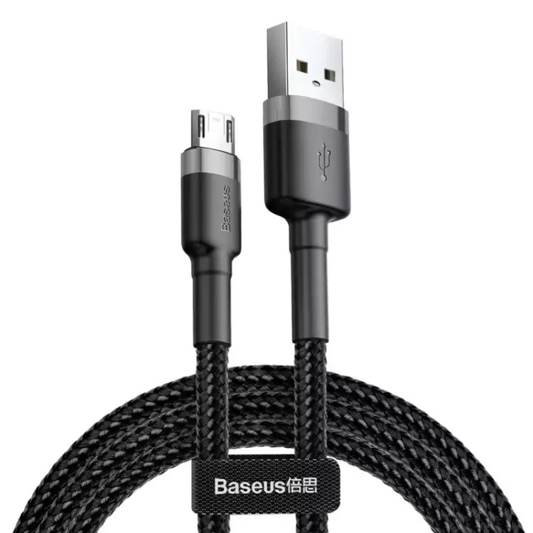 کابل تبدیل USB به microUSB باسئوس مدل CAMKLF-BG1 طول 3 متر