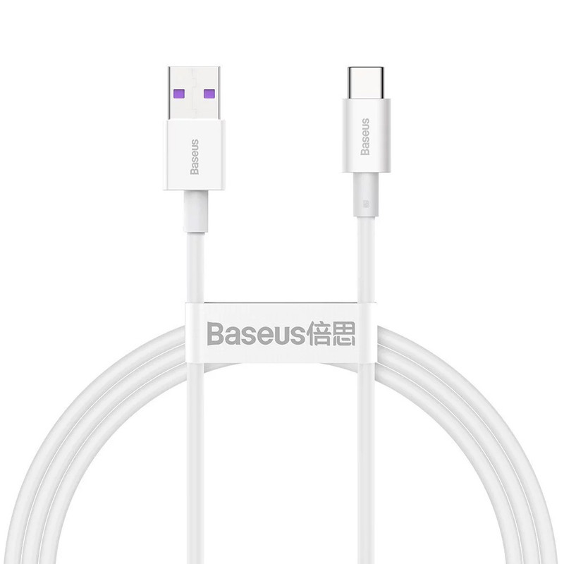 کابل USB به USB-C باسئوس مدل (CATYS-A02 (6A 66W طول 2 متر
