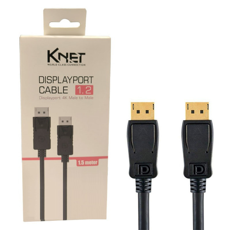 کابل تبدیل DisplayPort 1.2 کی نت مدل K-C300 طول 1.5 متر