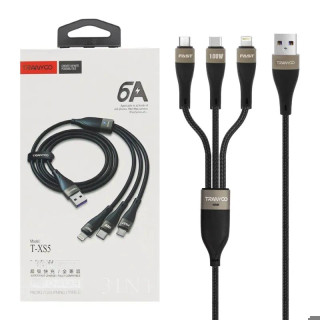 کابل سوپر شارژ فست TRANYOO مدل t-xs5