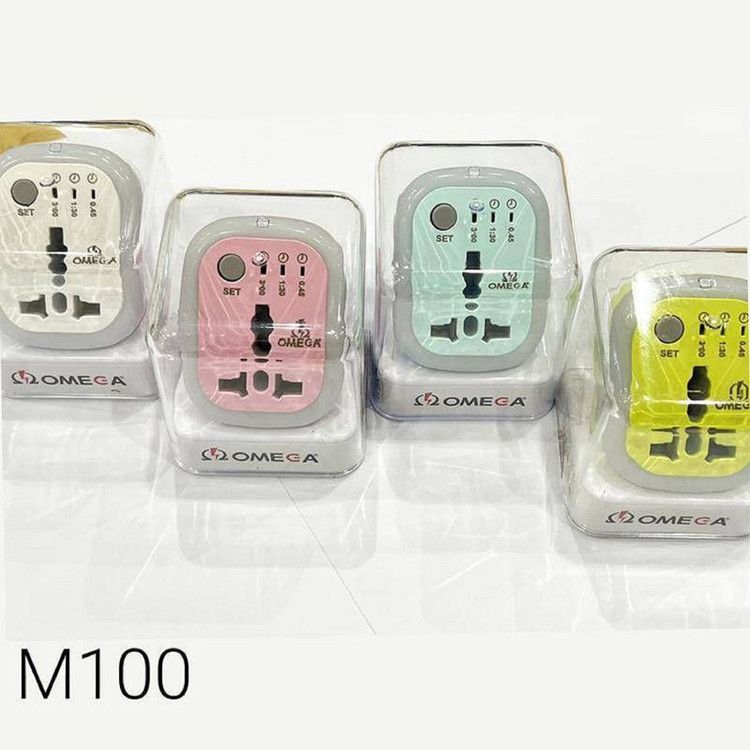 تبدیل 3 به 2 برق امگا مدل M100 تایمر دار