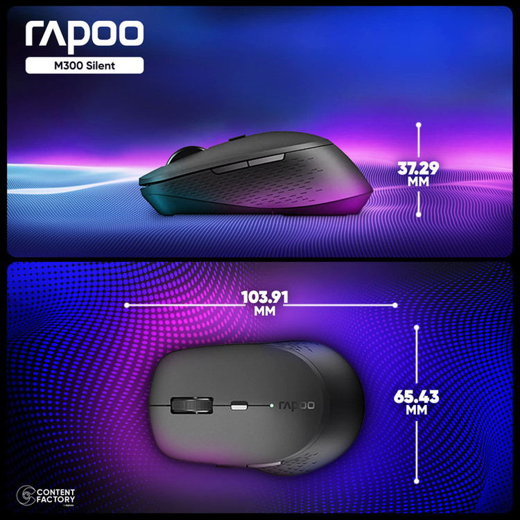 ماوس بی سیم رپو مدل M300 Silent