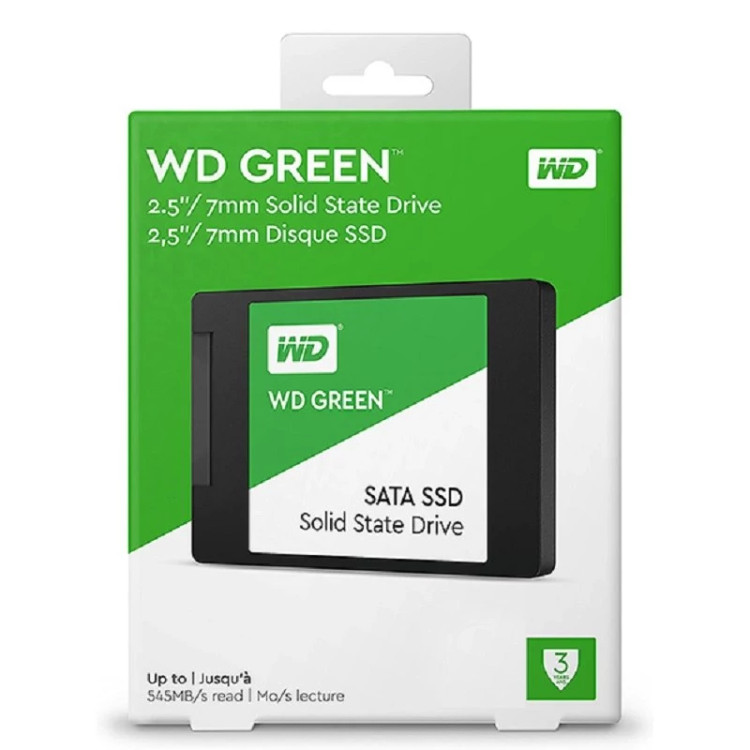 حافظه SSD اینترنال وسترن دیجیتال مدل WD Green ظرفیت 480 گیگ