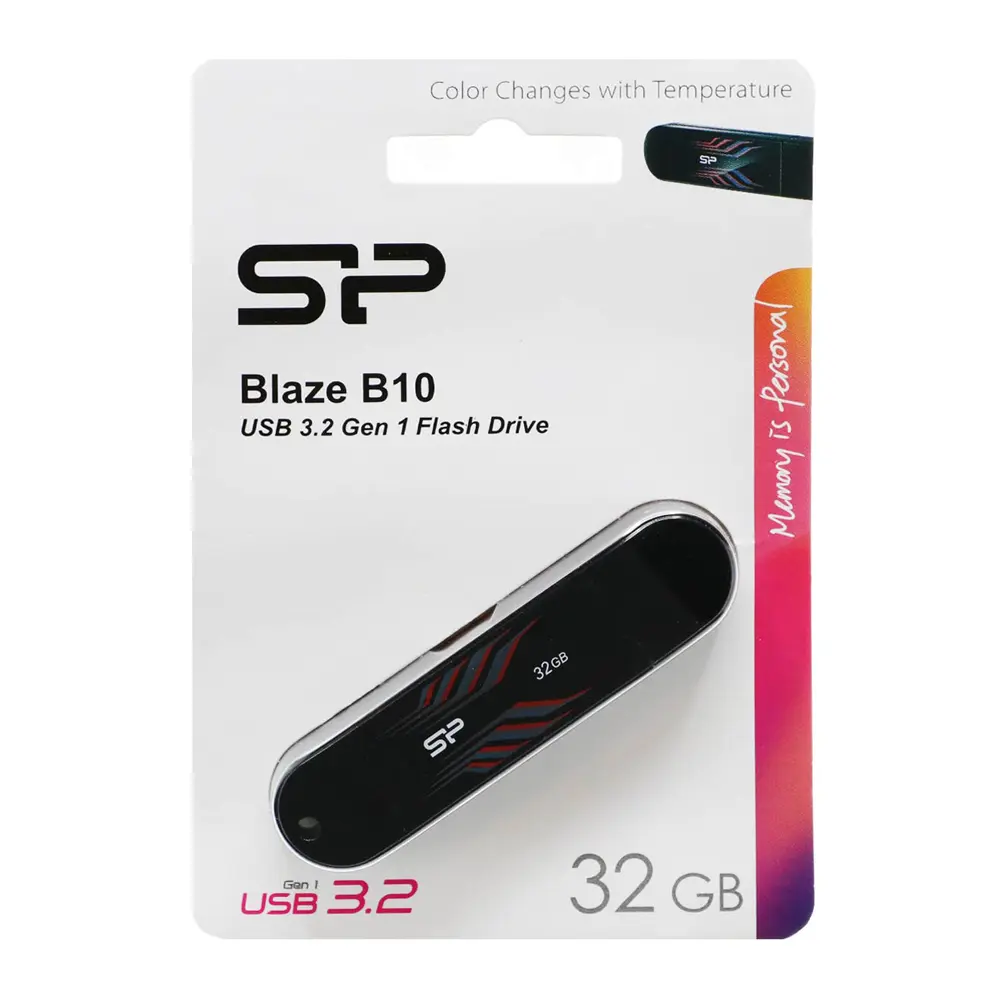 فلش مموری سیلیکون پاور مدل Blaze B10 – ظرفیت 32 گیگابایت