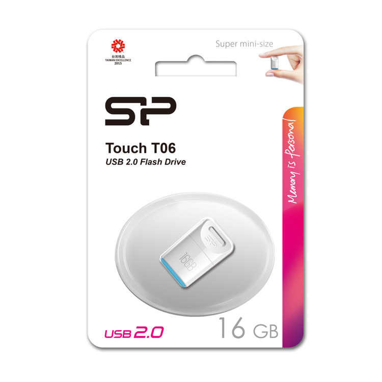 فلش مموری سیلیکون پاور مدل Touch T06 ظرفیت 16 گیگابایت