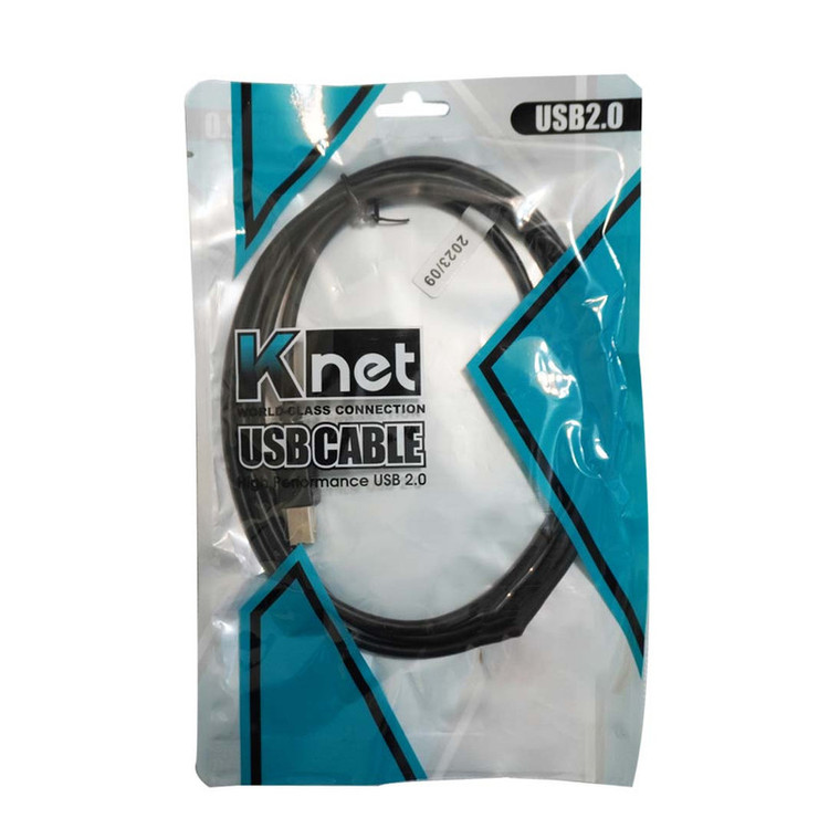 کابل رابط پرینتر USB مدل K-CUPC2012 طول 1.2 متر