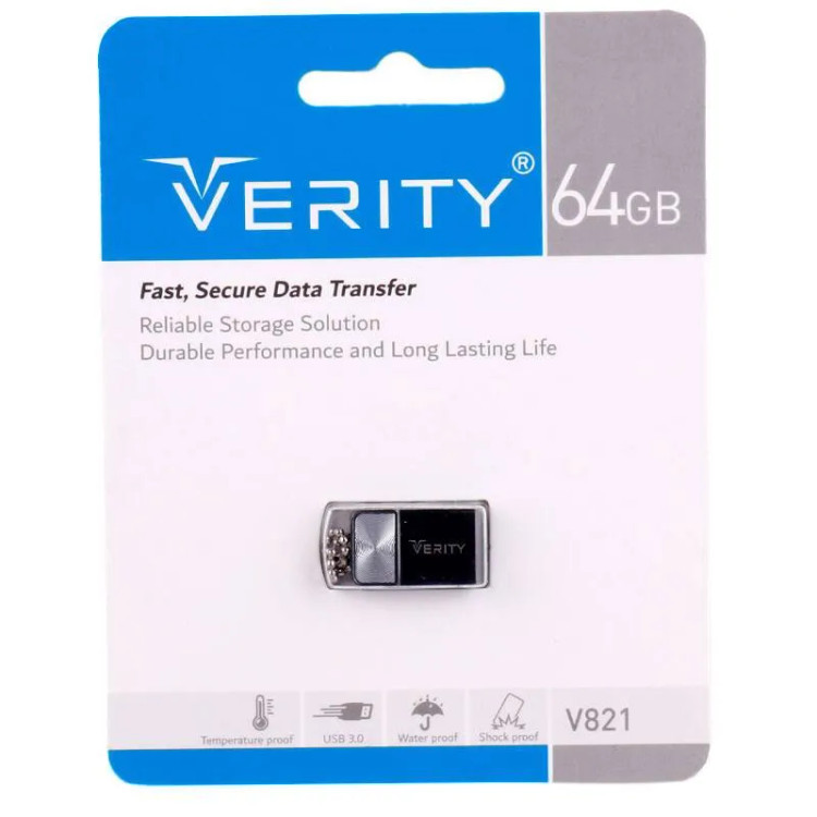 فلش مموری وریتی مدل V821 USB 3.0 ظرفیت 64 گیگابایت