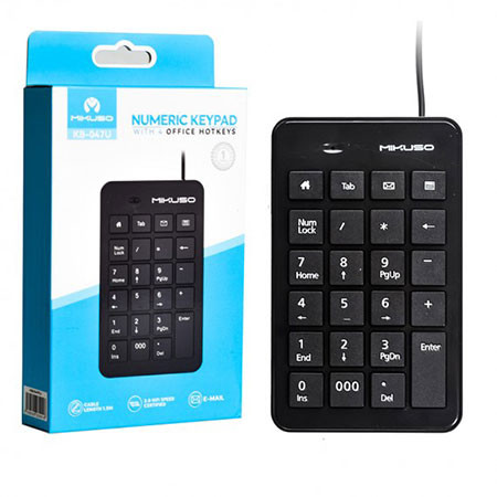کیبورد باسیم اعداد میکاسو مدل KB-047U