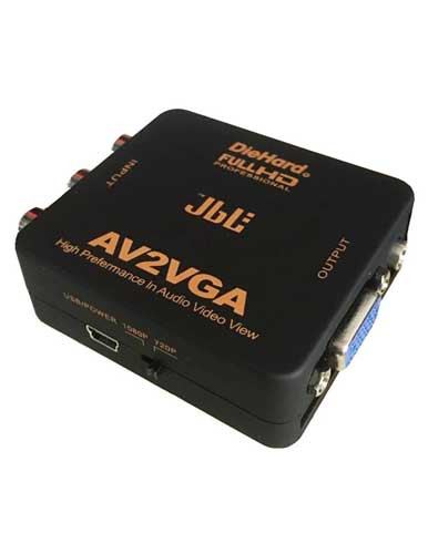 مبدل AV به VGA مدل AV-1 برند جی بی ال