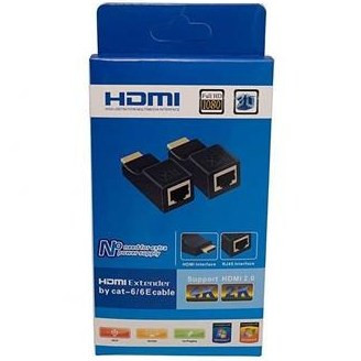 مبدل افزایش طول تحت شبکه HDMI طول 30 متر