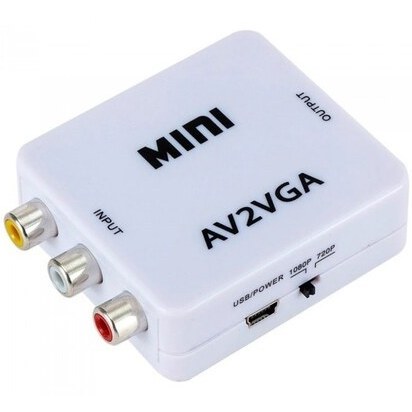 تبدیل AV به VGA وی نت مدل MINI