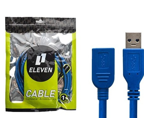 کابل افزایش طول Eleven USB3.0 3m