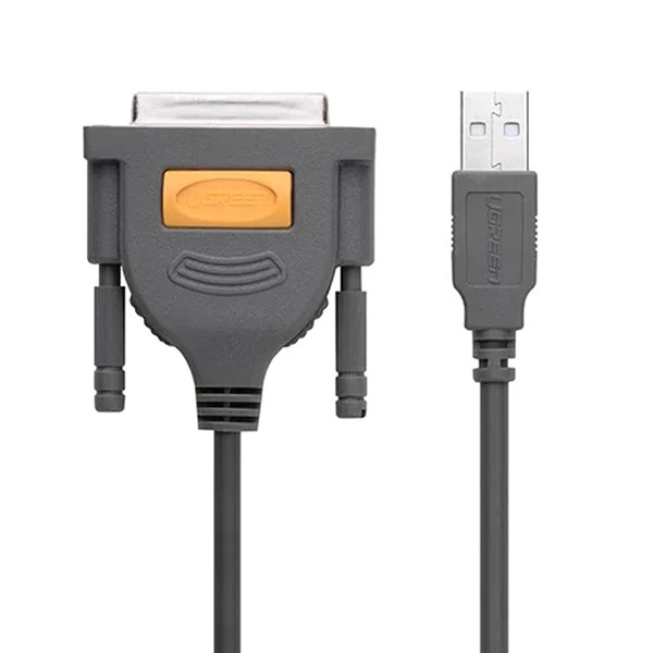 کابل USB به پارالل ۲۵ پین یوگرین مدل US167 به طول ۲ متر