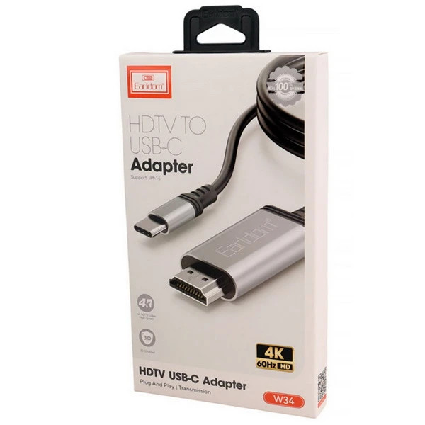 کابل تبدیل HDMI ارلدام مدل ET-W34 طول ۲ متر