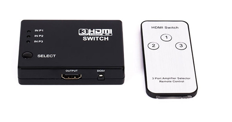 سوئیچ 1 به 3 HDMI مدل Full HD