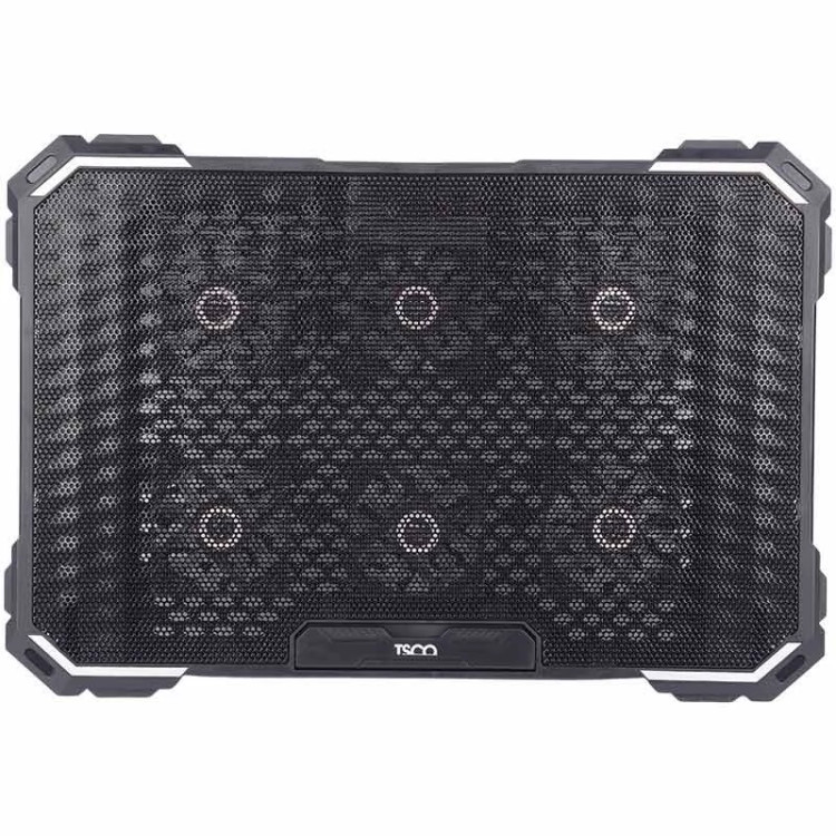 پایه خنک کننده لپ تاپ تسکو مدل TCLP3119 با ۶ فن RGB LED