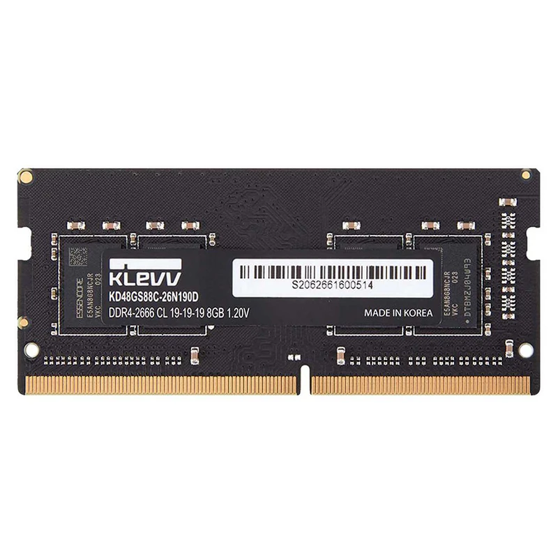 رم لپ‌تاپ کِلِو مدل KD48GS880-26N190A ظرفیت 8 گیگابایت DDR4 تایمینگ 22