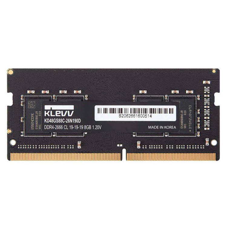 رم لپتاپ کِلِو مدل KD48GS880-26N190A ظرفیت 8 گیگابایت DDR4 تایمینگ 22
