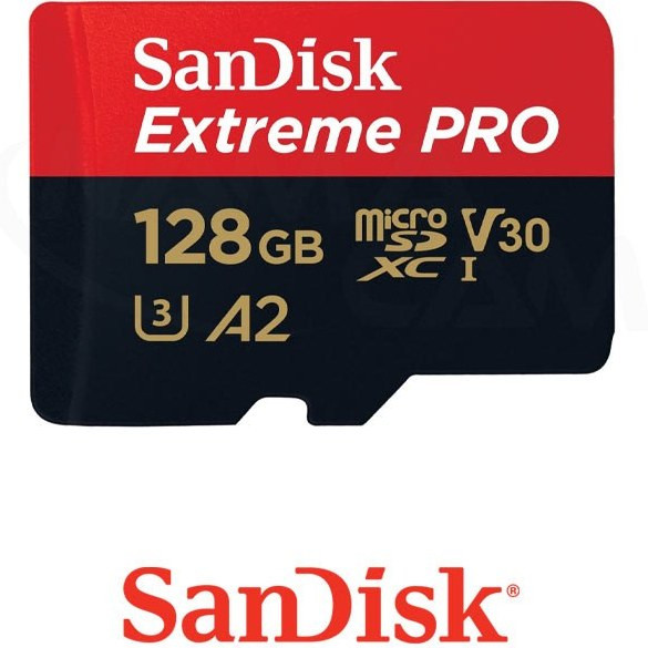 کارت حافظه سن دیسک مدل Extreme PRO ظرفیت ۱۲۸ گیگابایت