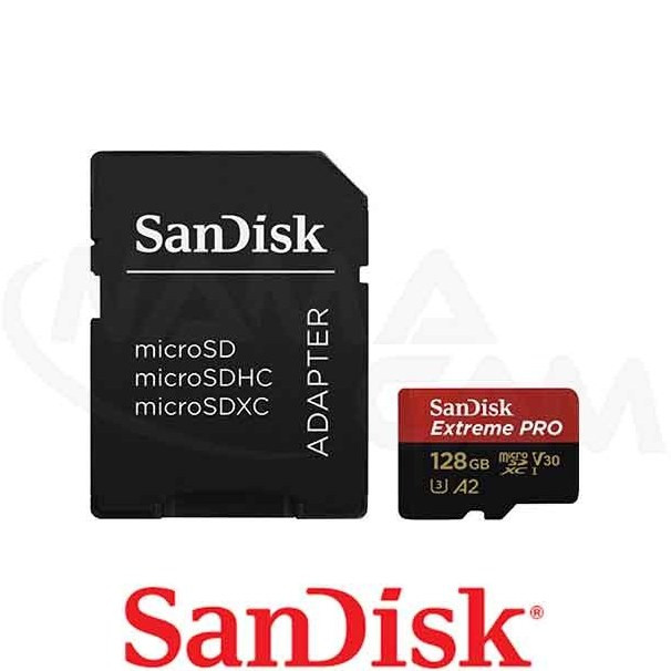 کارت حافظه سن دیسک مدل Extreme PRO ظرفیت ۱۲۸ گیگابایت