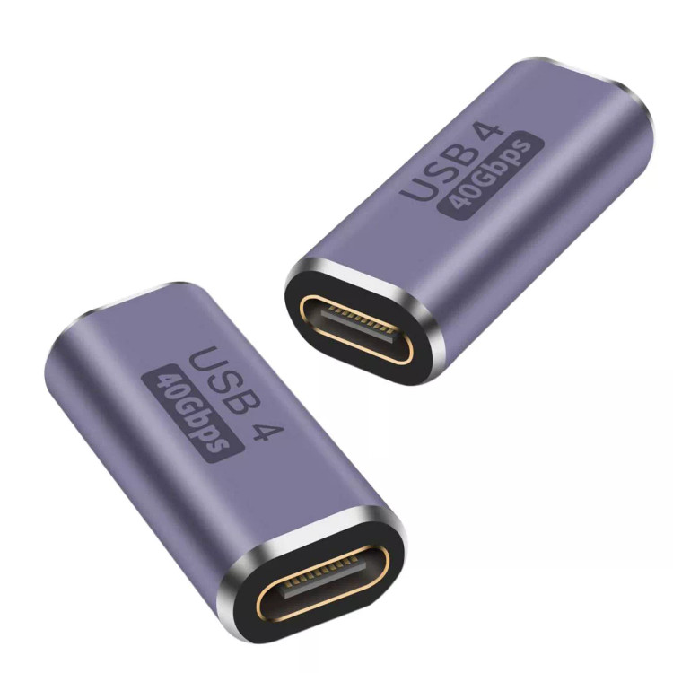 مبدل Type C دو سر مادگی کی نت USB4.0 مدل K-J12