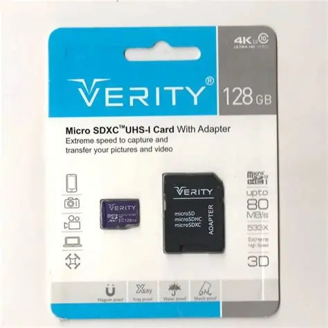 کارت حافظه میکرو SD 128 گیگ وریتی 4k U3