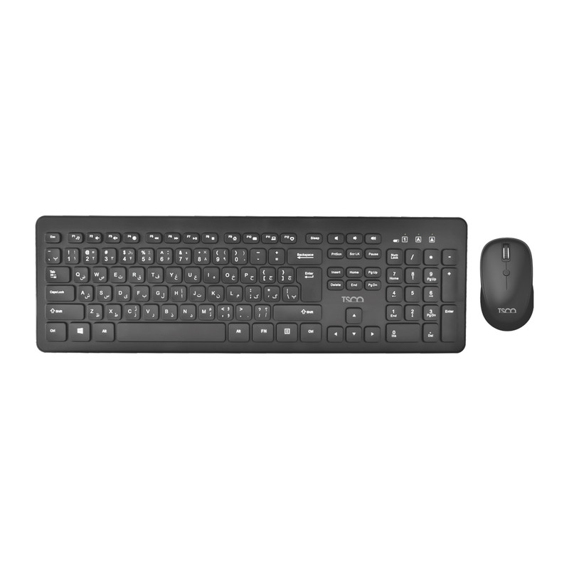 کیبورد و ماوس بی سیم تسکو مدل TKM 7011WN