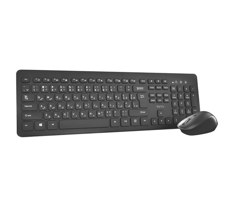کیبورد و ماوس بی سیم تسکو مدل TKM 7011WN