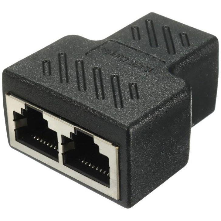 تبدیل ۱ به ۲ شبکه RJ45 فلزی