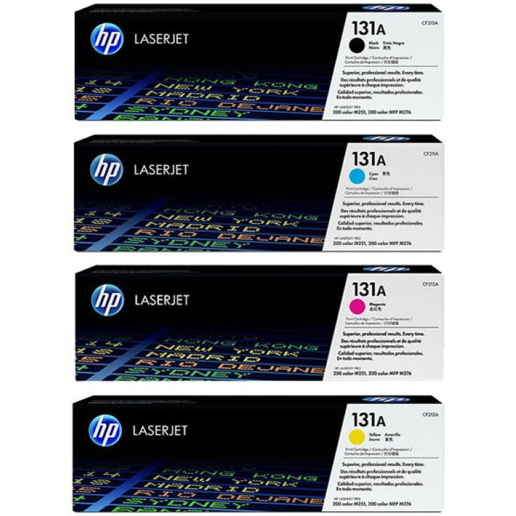 ست کامل کارتریج لیزری HP 131A