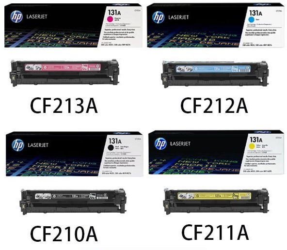 ست کامل کارتریج لیزری HP 131A