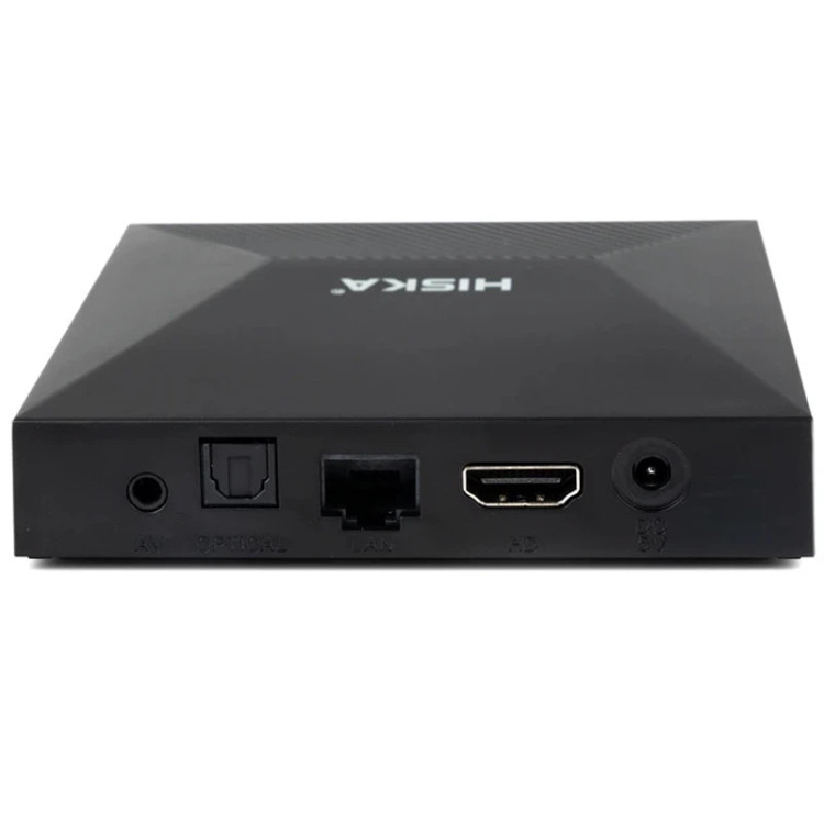 اندروید باکس هیسکا مدل A12 8K + ریموت کنترل