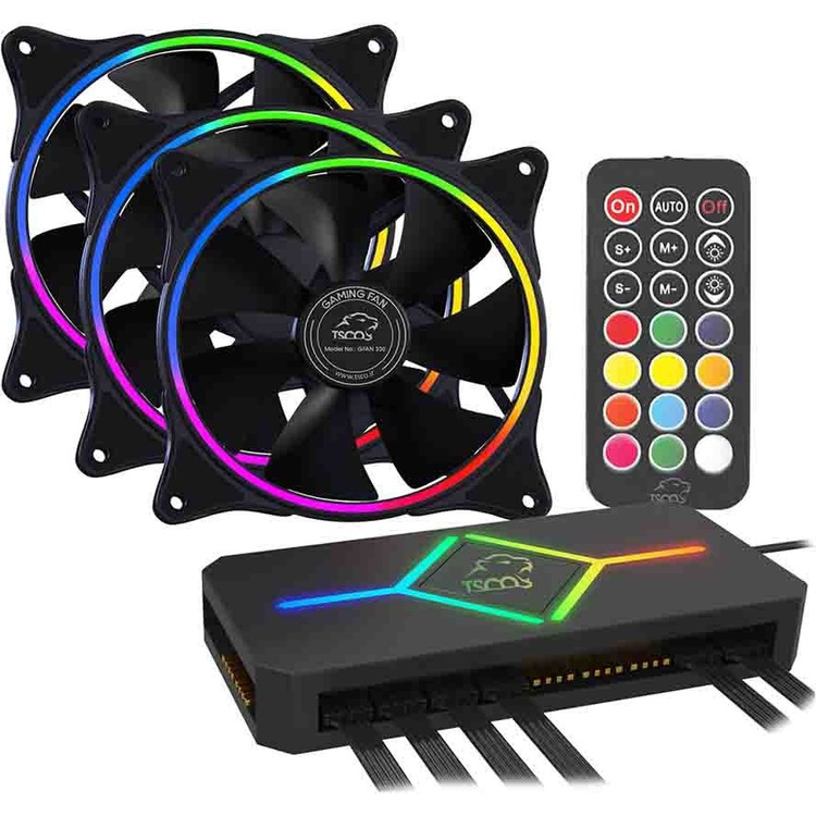 فن کیس تسکو مدل GFAN 330 پک سه تایی