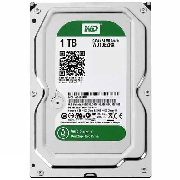 هارد اینترنال وسترن دیجیتال مدل WD10EZRX ظرفیت 1 ترابایت