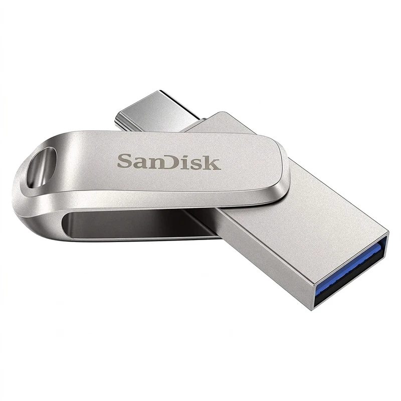 فلش مموری سن دیسک Ultra Dual Drive Luxe ظرفیت 64 گیگابایت