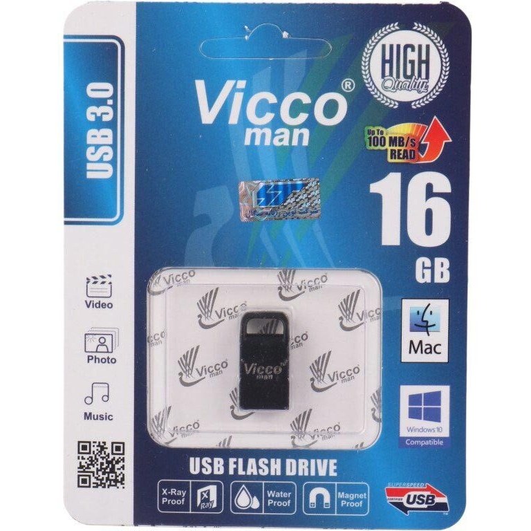 فلش مموری ویکومن VC374 ظرفیت ۱۶ گیگابایت USB 3.0