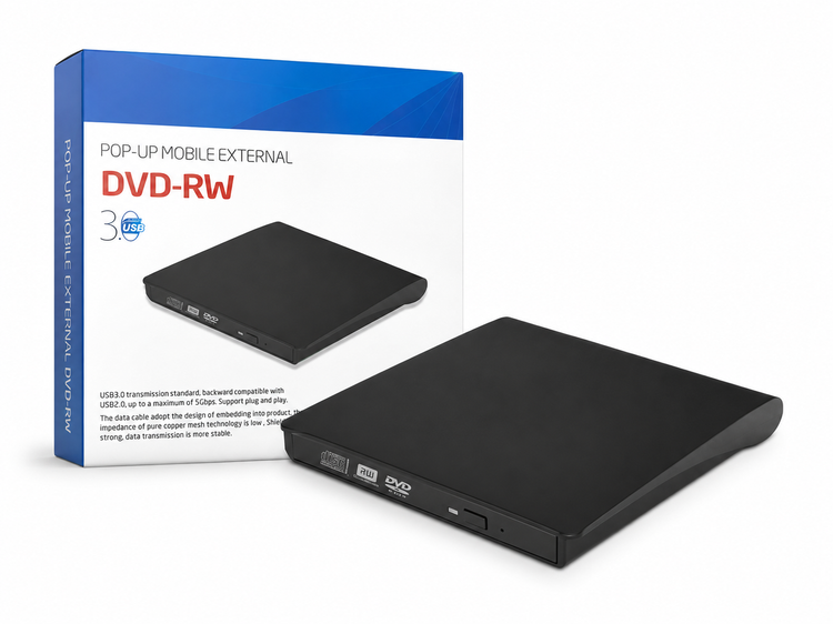درایو DVD اکسترنال مدل Pop-Up USB3