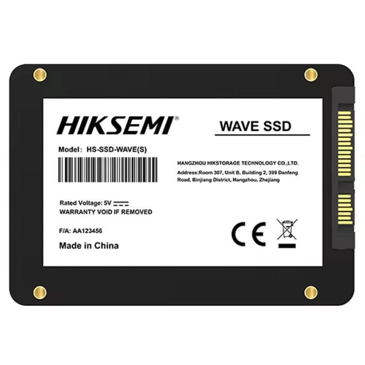 SSD اینترنال SATA III هایک سمی مدل WAVE ظرفیت 128 گیگابایت
