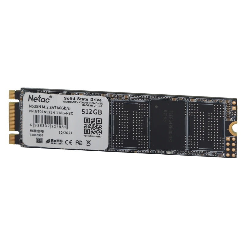 SSD اینترنال نتاک مدل SSD M.2 2280 N535N ظرفیت 512 گیگابایت